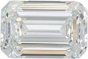 2.66 Carat E VVS2 Emerald Lab Diamond