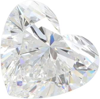 2.76 Carat E VVS1 Heart Lab Diamond