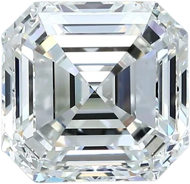 2.87 Carat G VS1 Asscher Natural Diamond