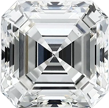 3 Carat H VS1 Asscher Lab Diamond