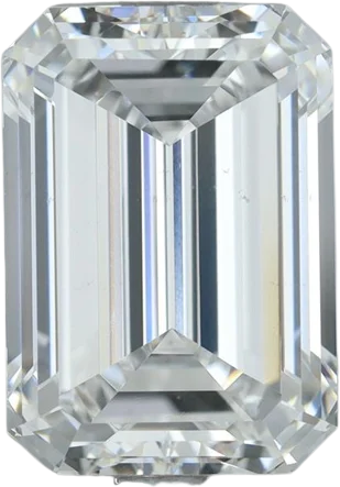 3 Carat D VS2 Emerald Lab Diamond