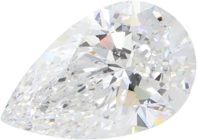 3.04 Carat D IF Pear Lab Diamond