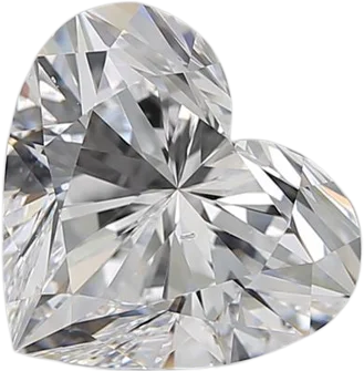 3.2 Carat D SI1 Heart Natural Diamond