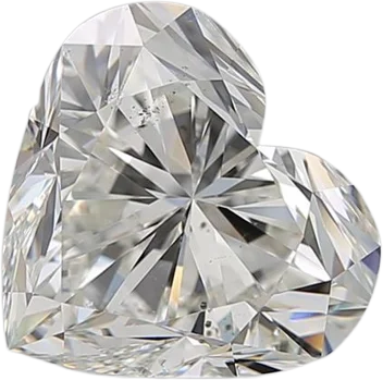 3.2 Carat H SI1 Heart Natural Diamond