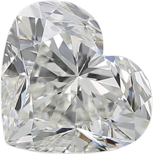 3.2 Carat I VVS2 Heart Natural Diamond