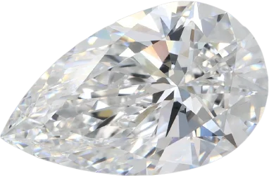 4.01 Carat E VVS2 Pear Lab Diamond