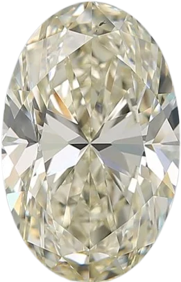 4.03 Carat K VS2 Oval Natural Diamond