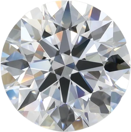 4.08 Carat F VVS1 Round Lab Diamond