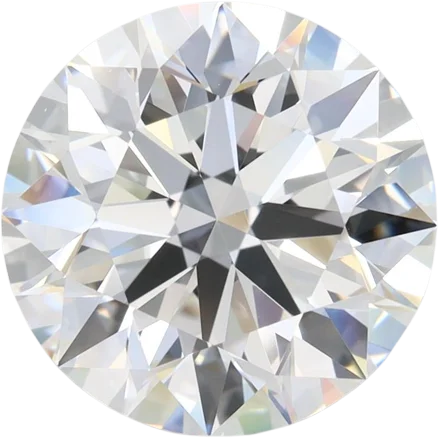 4.12 Carat E IF Round Lab Diamond