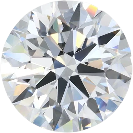 4.13 Carat F VVS1 Round Lab Diamond