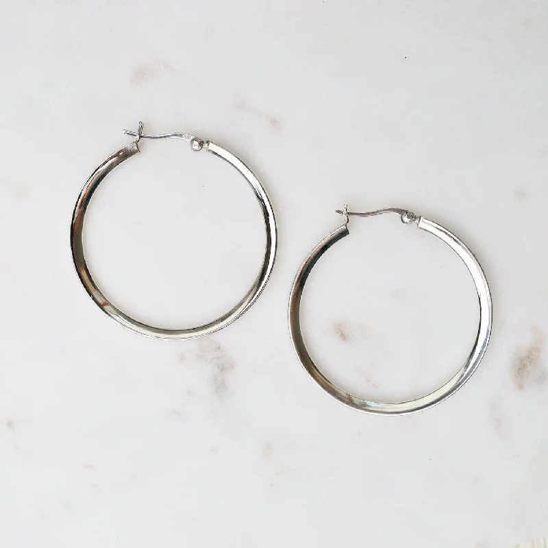 40mm Square Hoops