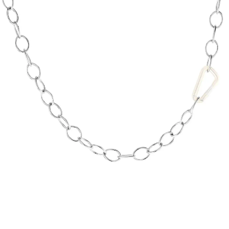 6.3mm Silver Chain - No Hinge