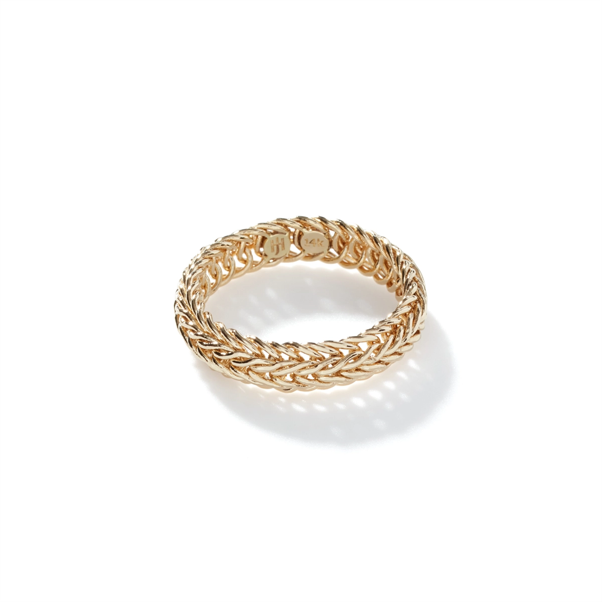 John Hardy Kami Classic Chain 14K Yellow Gold 4.5mm Band Ring