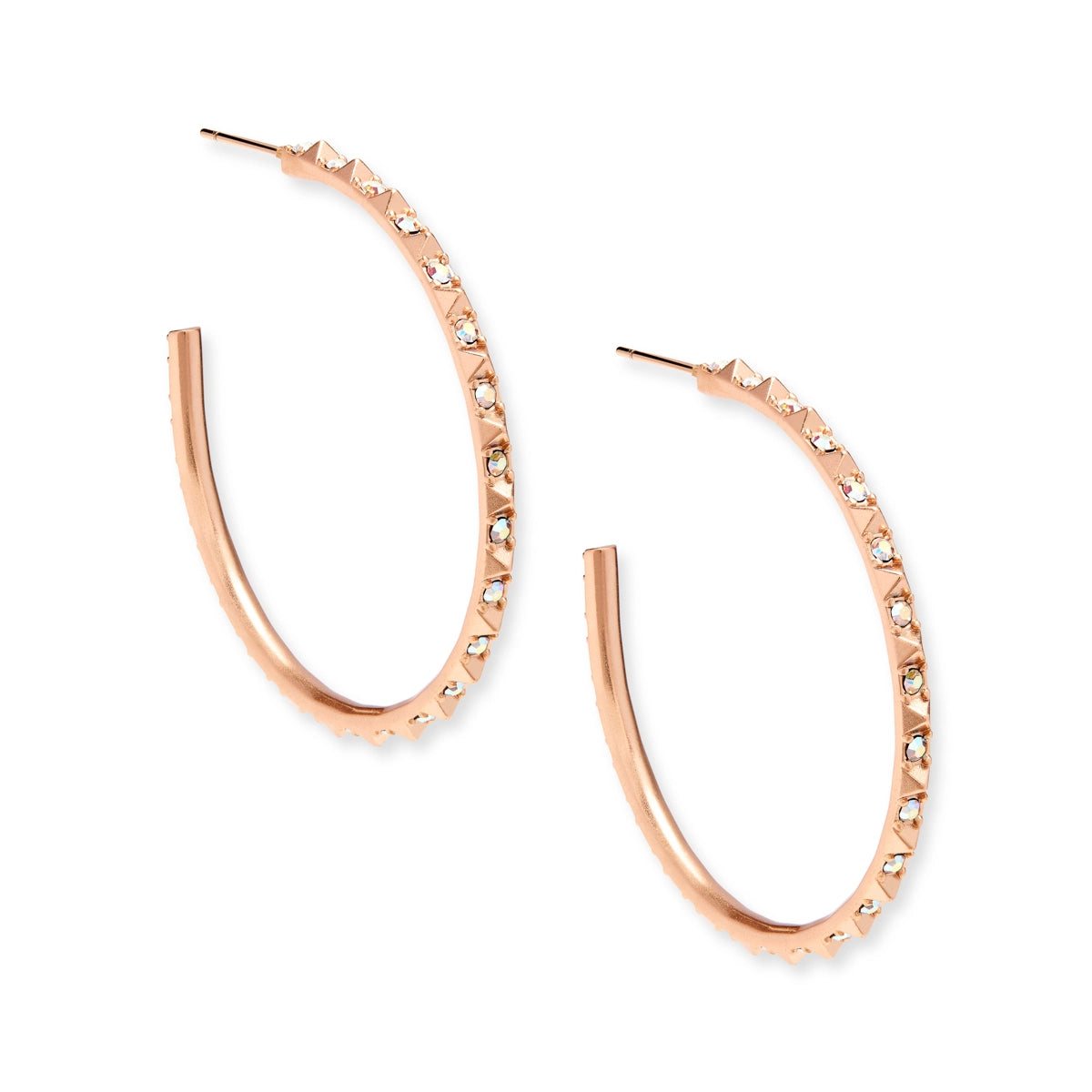 Kendra Scott Veronica Earring in Rose Gold with Iridescent Crystal