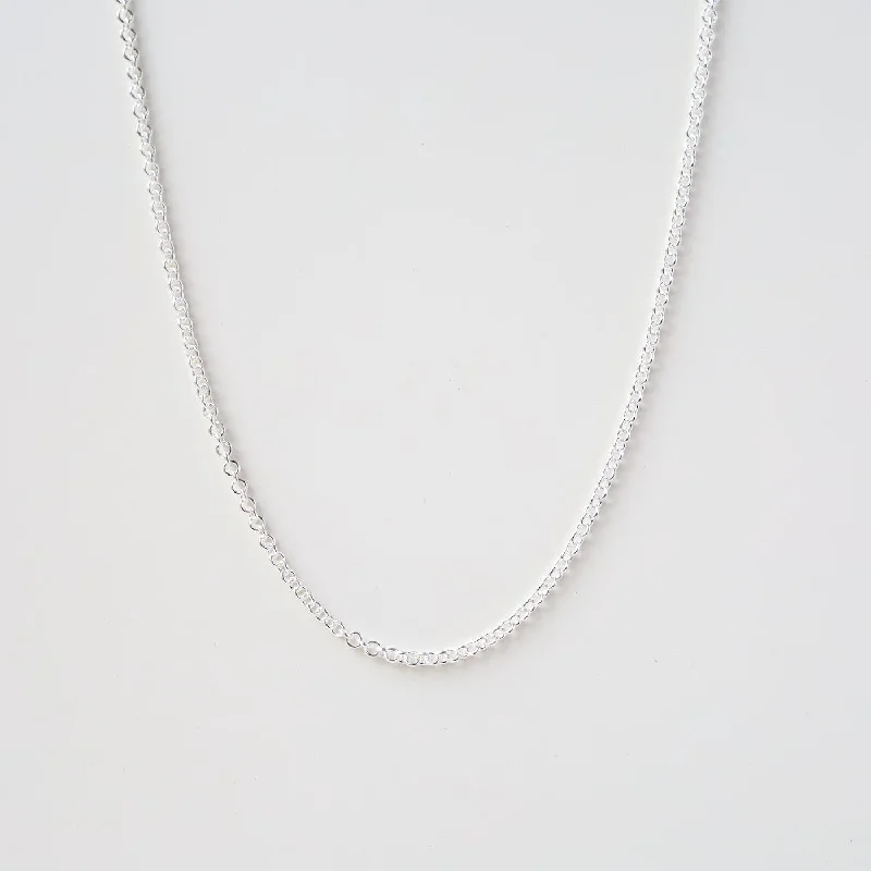 Sterling Silver Rolo Chain - 16"