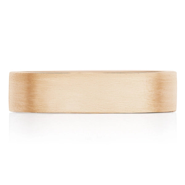 Tacori 14K Rose Gold Gents Brushed Band