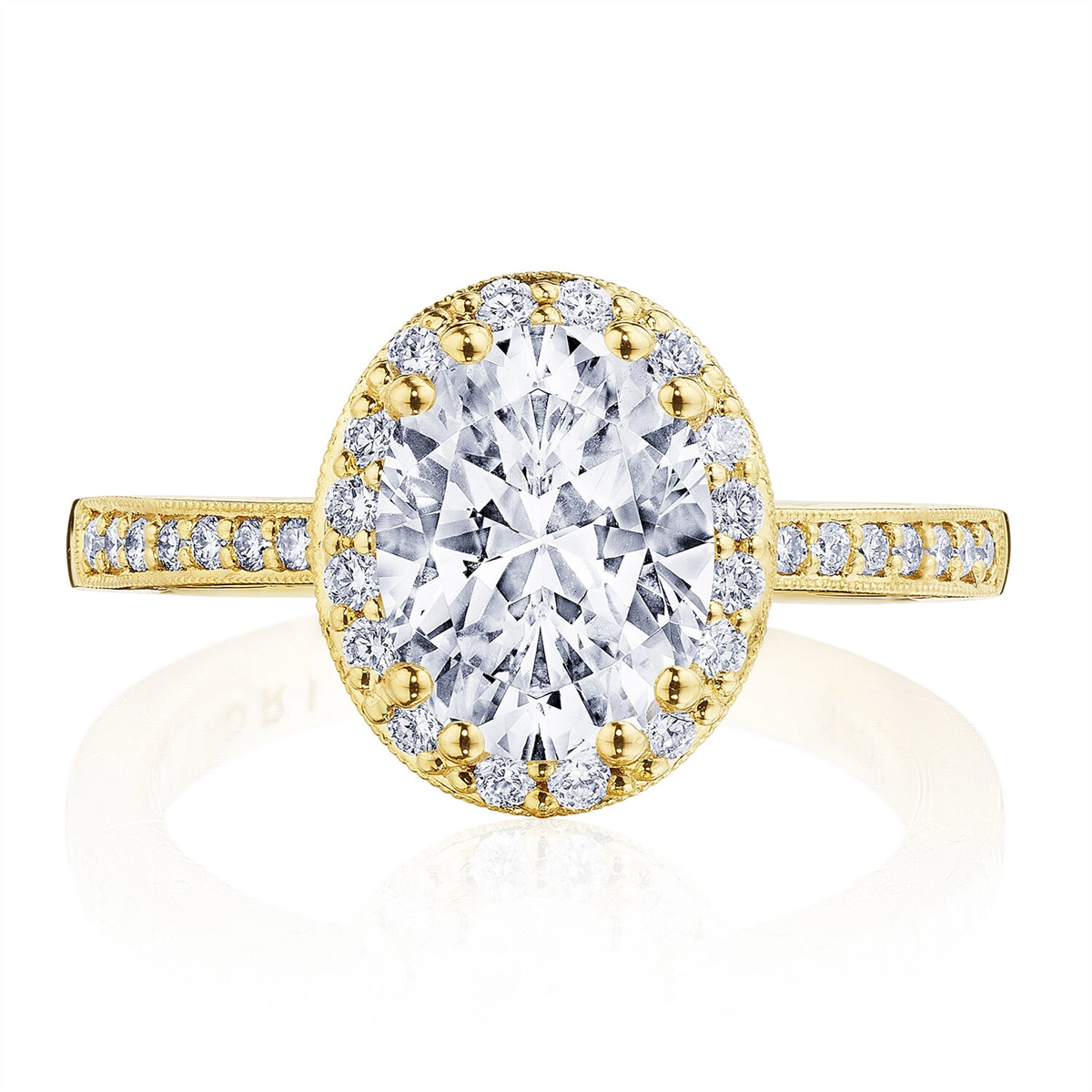 Tacori 14K Yellow Gold Semi Mount Ring